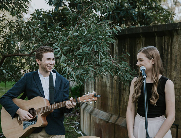 Chelsea And Peter, musical duo in Adelaide