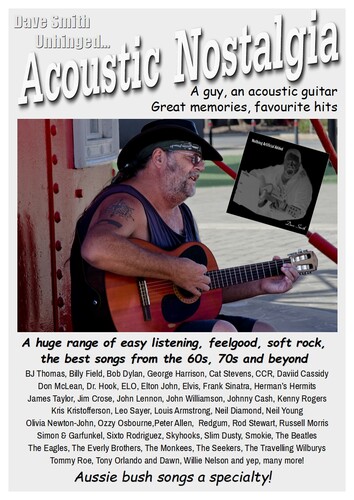 Dave Smith's Acoustic Nostalgia, singer in Adelaide