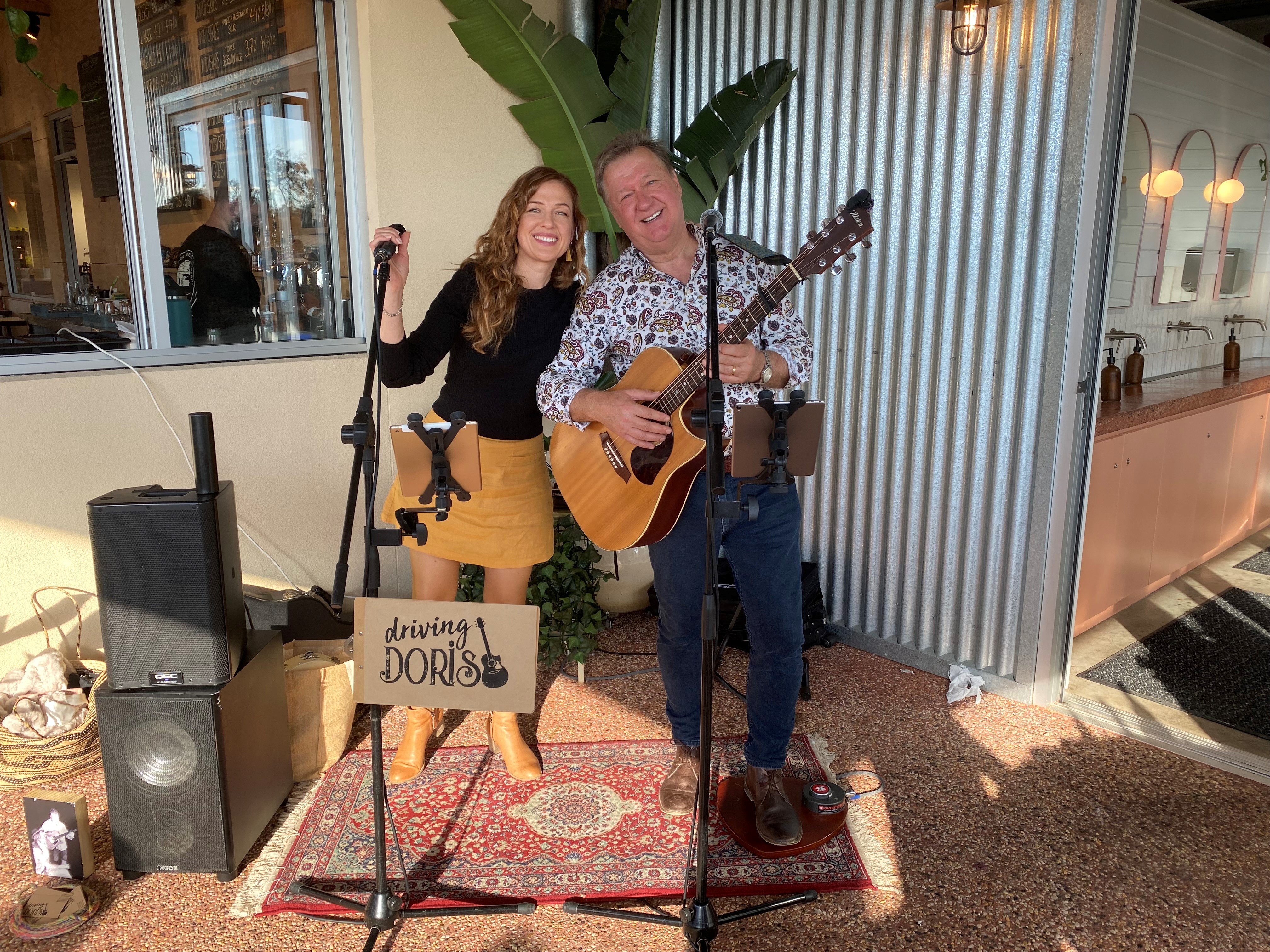 Driving Doris, musical duo in Adelaide