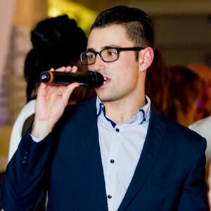 Dorian Tisato, mc-master of ceremonies in Adelaide, photo 2