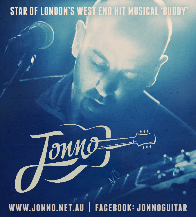 Jonno, singer in Albury