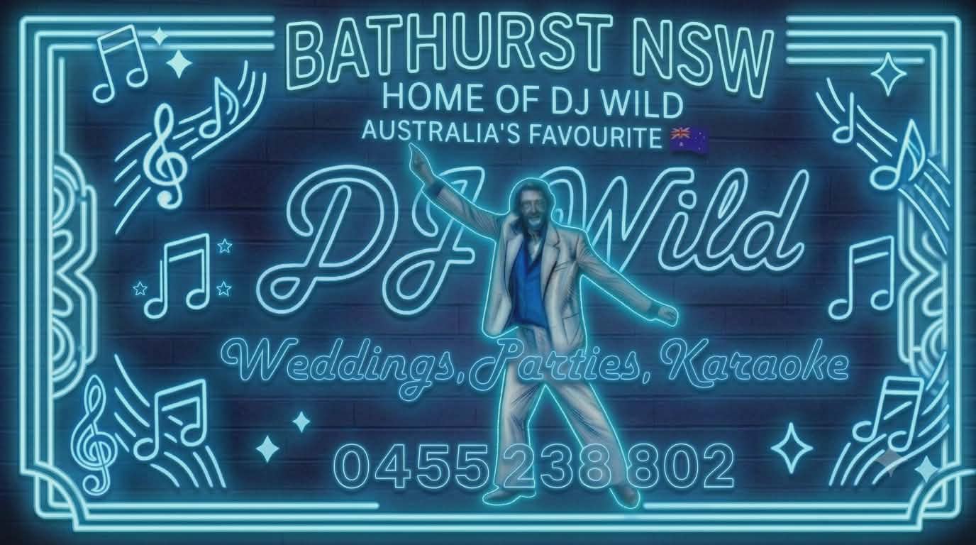 DJ Wild Entertainment, live in Bathurst