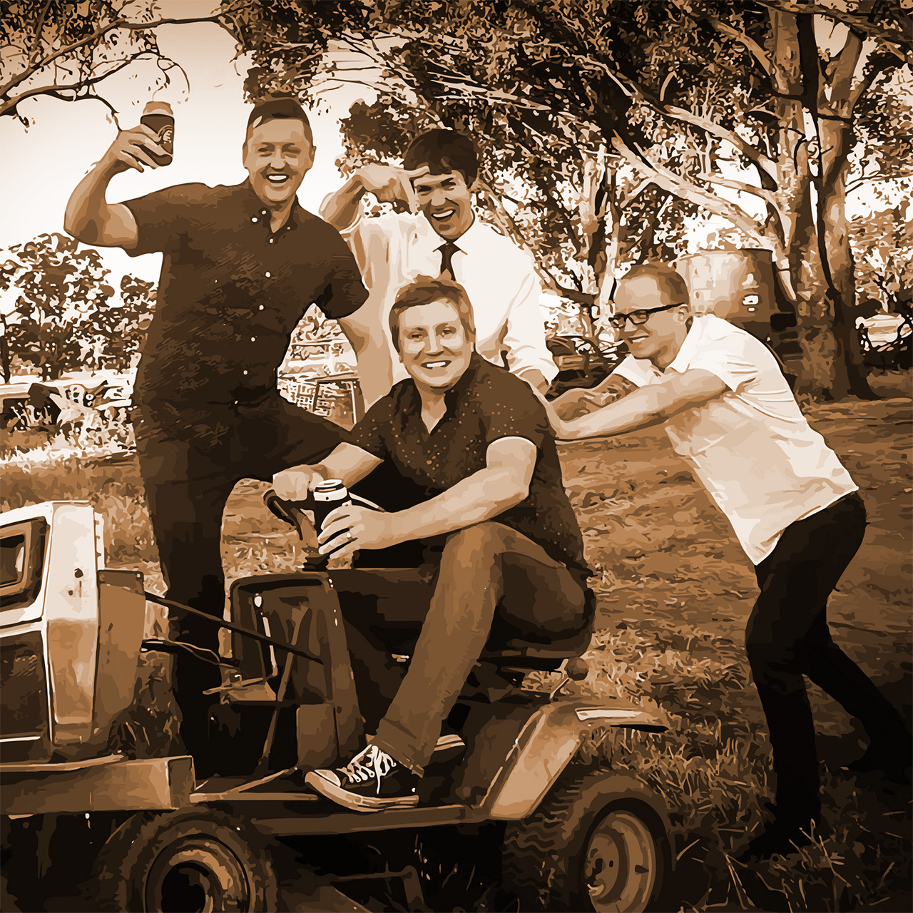 Mr Samsonite, cover band in Bendigo, photo 2