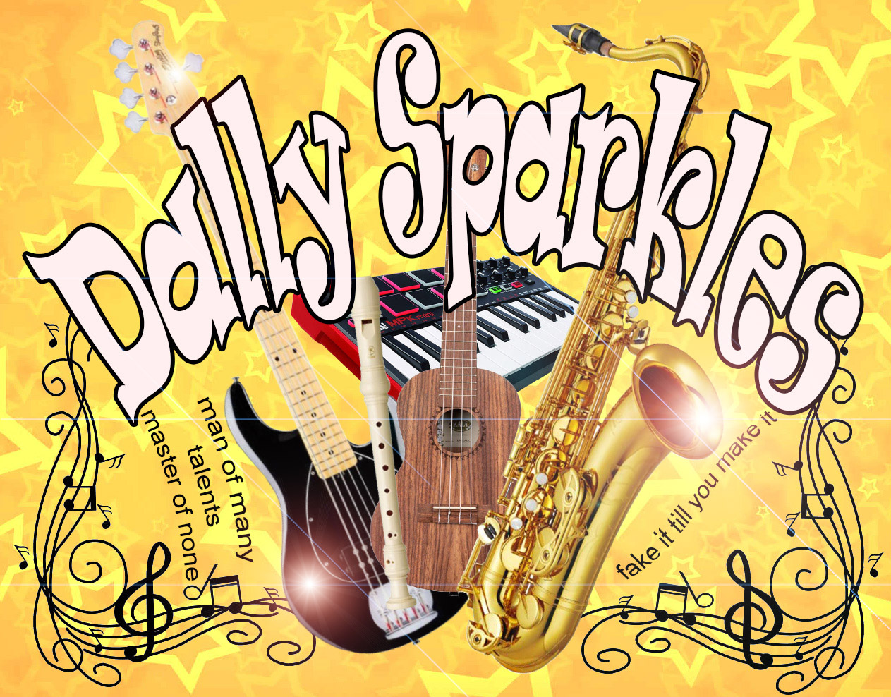 Dally Sparkles, musical soloist in Berri