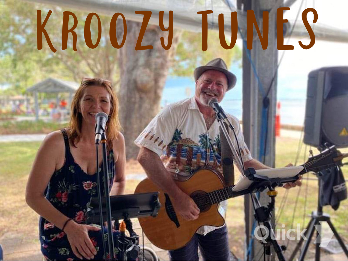 Kroozy Tunes, musical duo in Bongaree