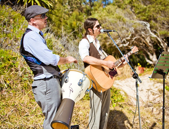 The Acoustic Boys, musical duo in Brisbane