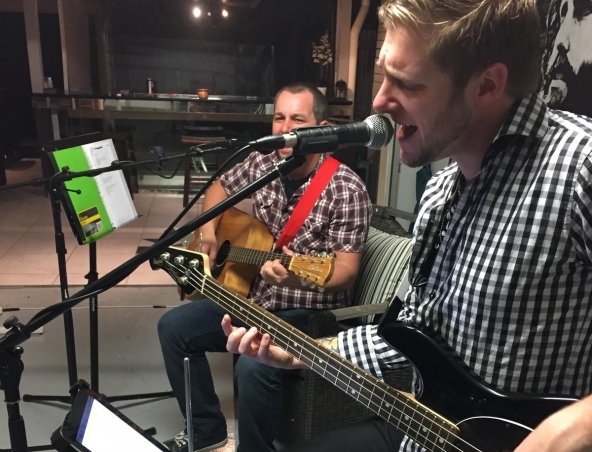 The CC Boys, musical duo in Brisbane