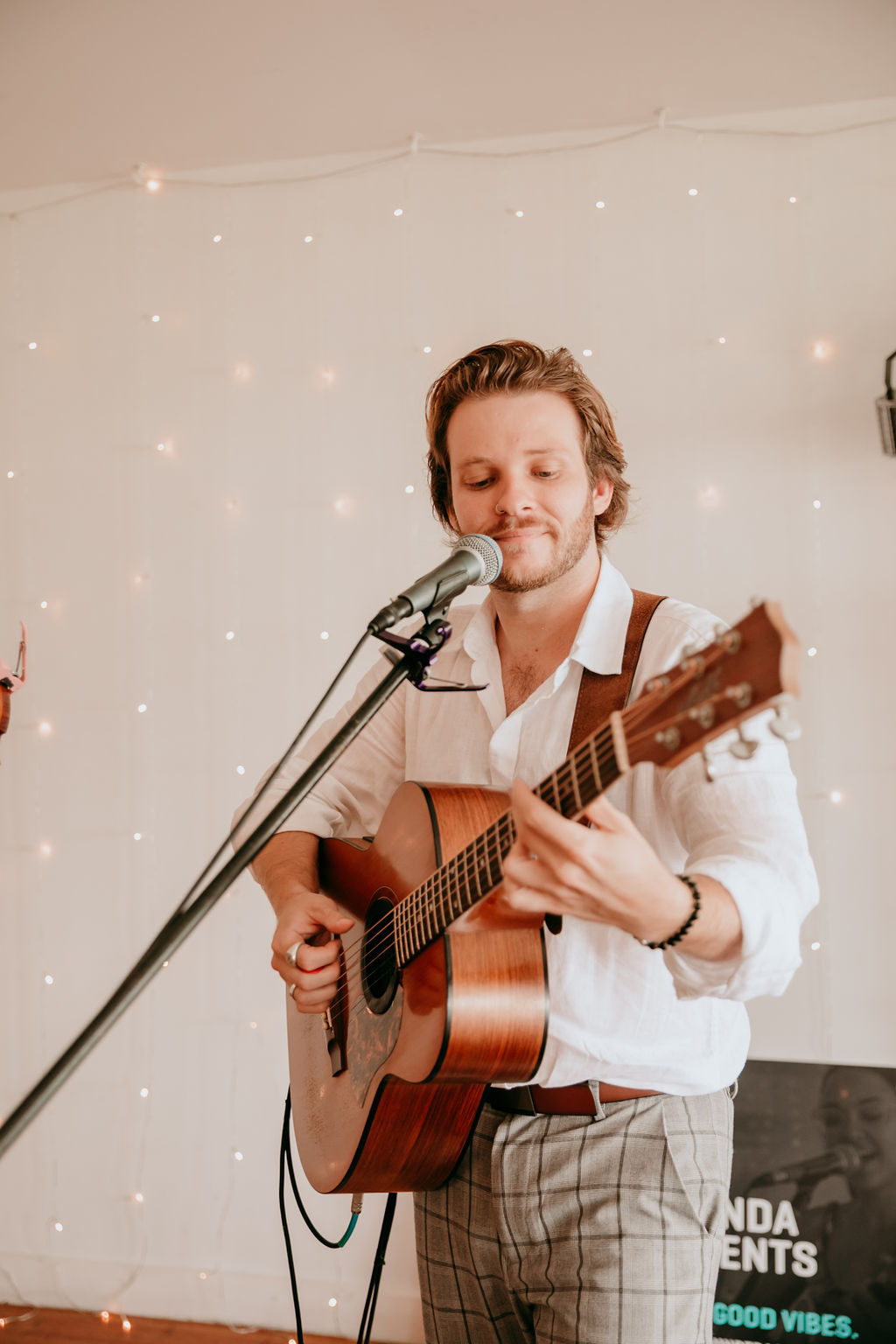 Daniel J Lewis, singer in Brisbane