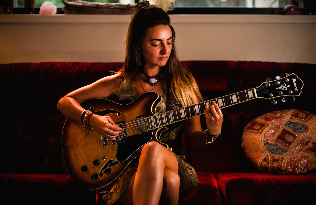 Lily Taloola, singer in Brisbane