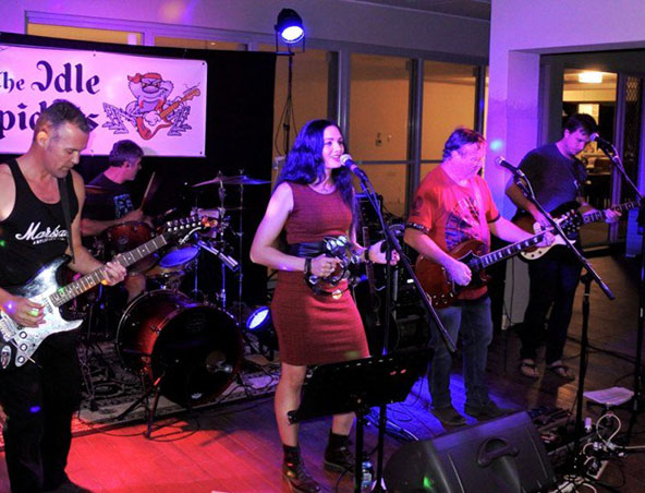 The Idle Spiders, cover band in Brisbane