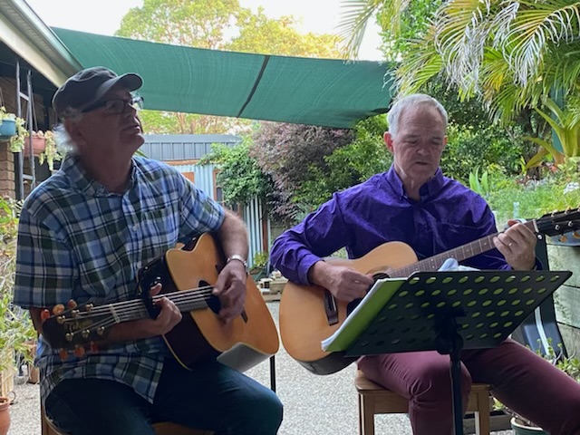 G and T - George and Tim, musical duo in Brisbane