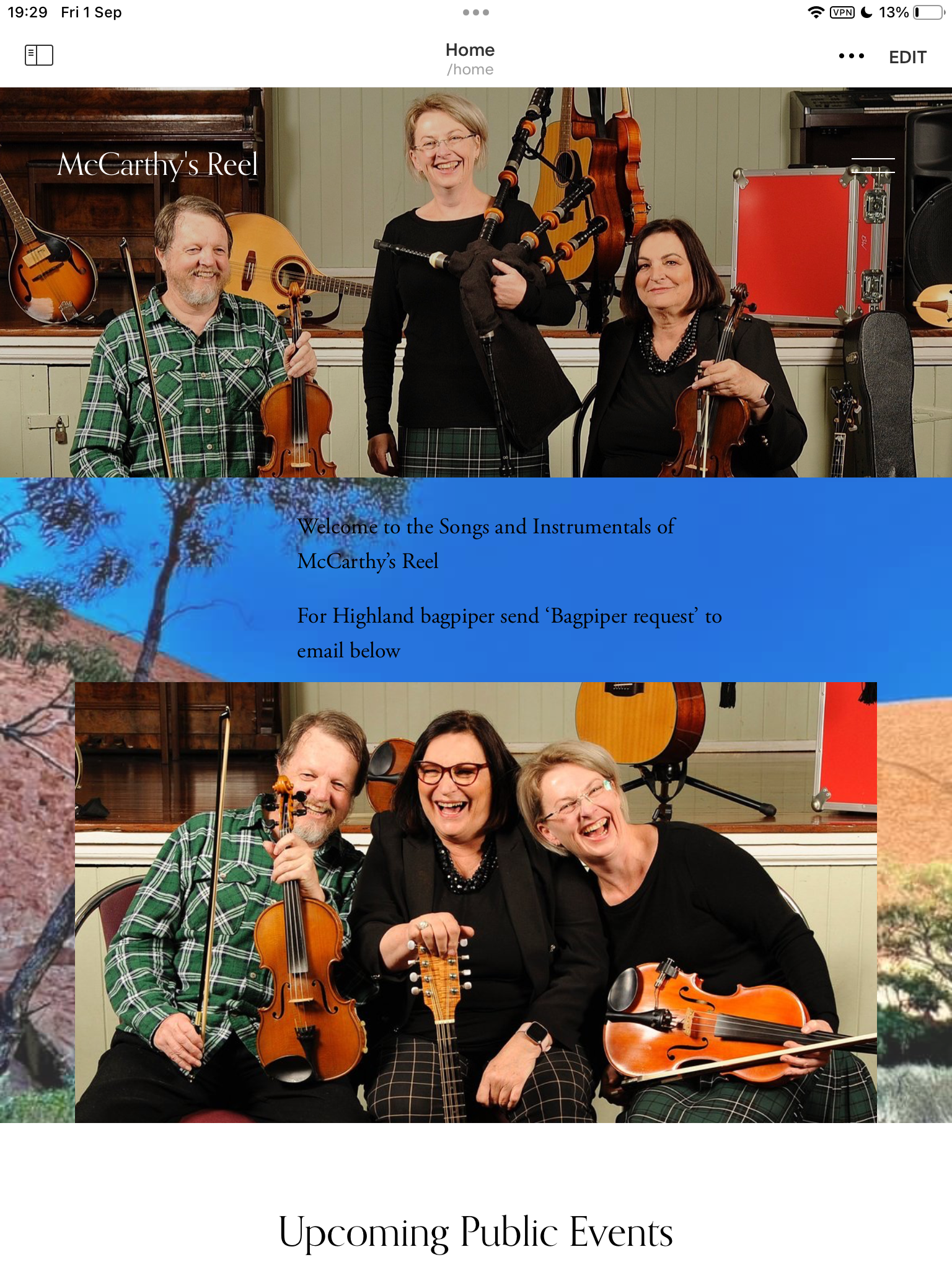 McCarthys Reel, celtic band in Brisbane, photo 2