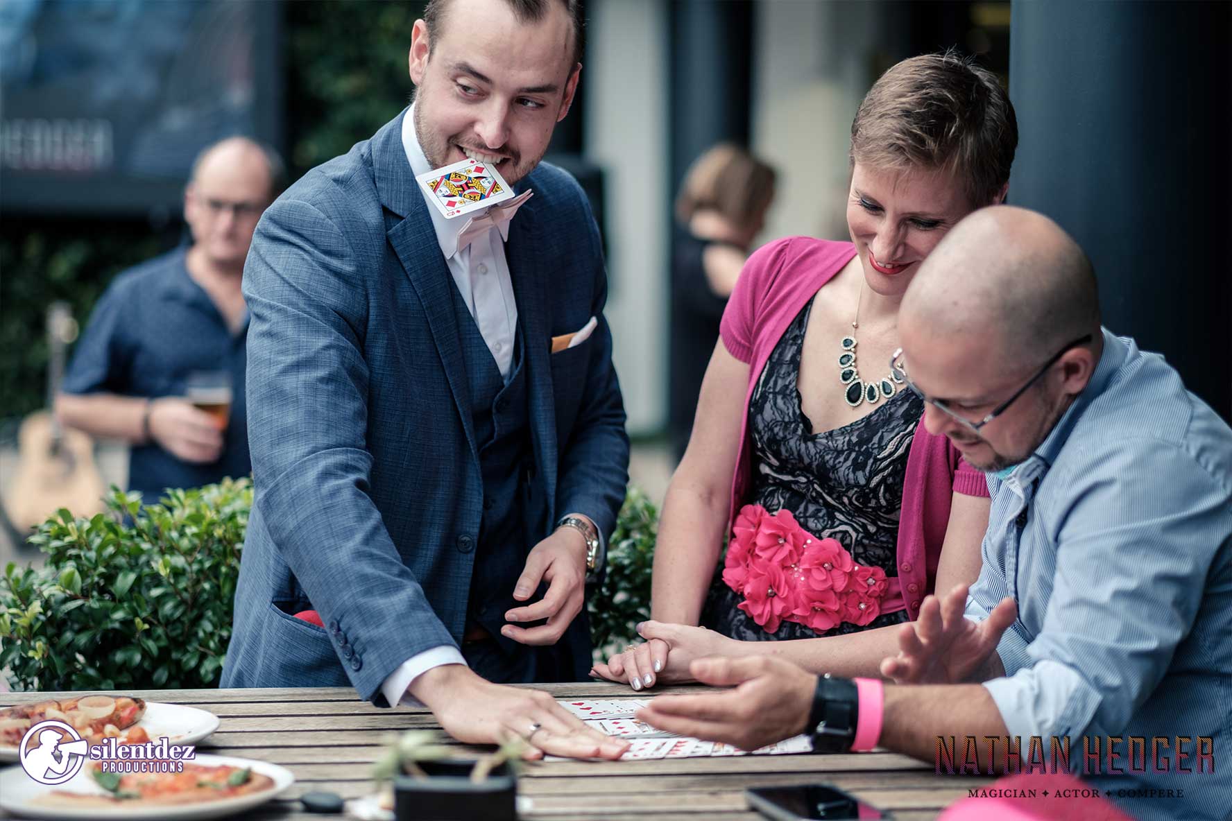 Nathan Hedger, magician in Brisbane