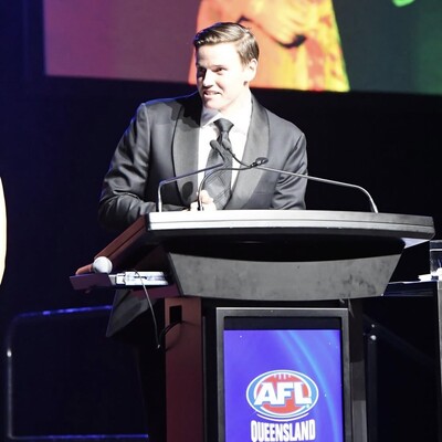 Ned Balme, mc-master of ceremonies in Brisbane, photo 2