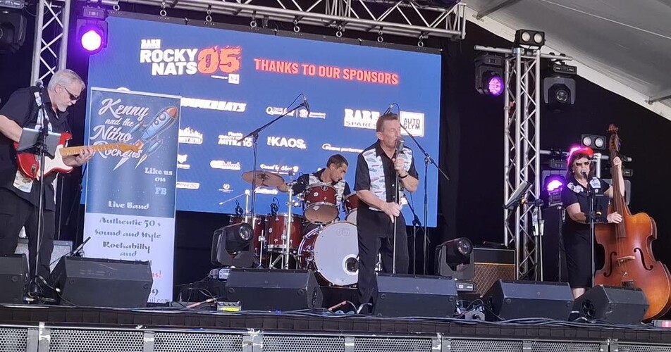 Kenny and the Nitro Rockers, rockabilly band in Bundaberg Central, photo 3