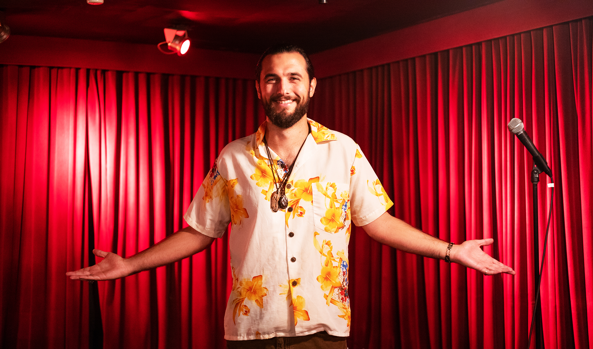 Darren Sanders, comedian in Central Coast