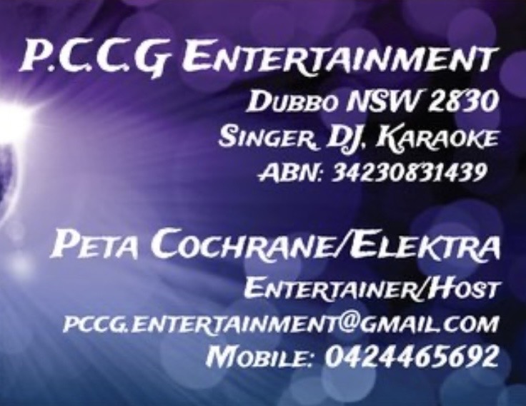 PCCG Entertainment, singer in Dubbo