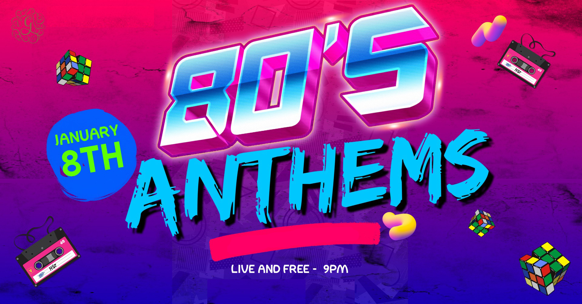 80's Anthems, 80s cover band in Gold Coast