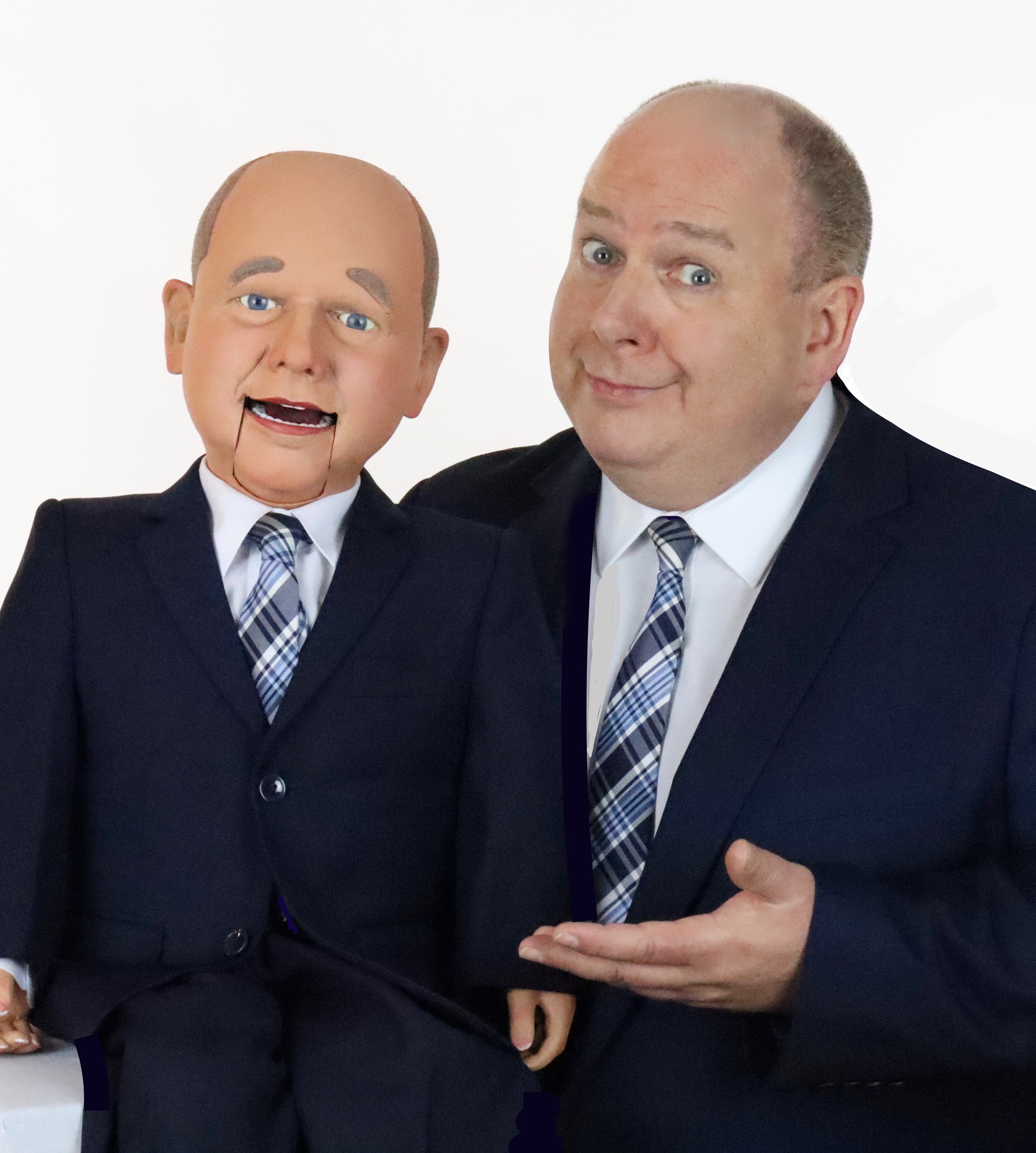 Darren Carr, ventriloquist in Gold Coast