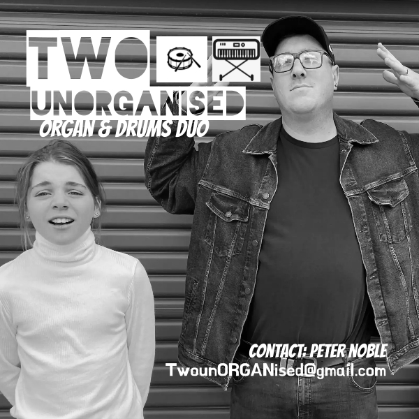 Two UnORGANised, musical duo in Hobart