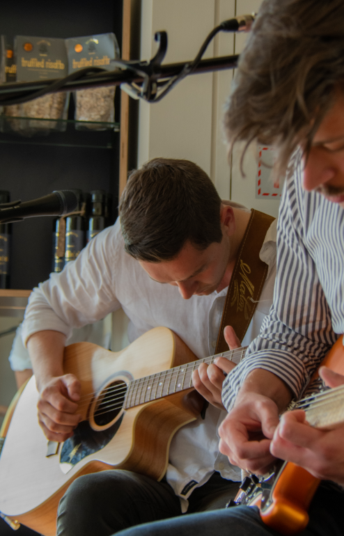 Conall Cassidy, singer in Launceston