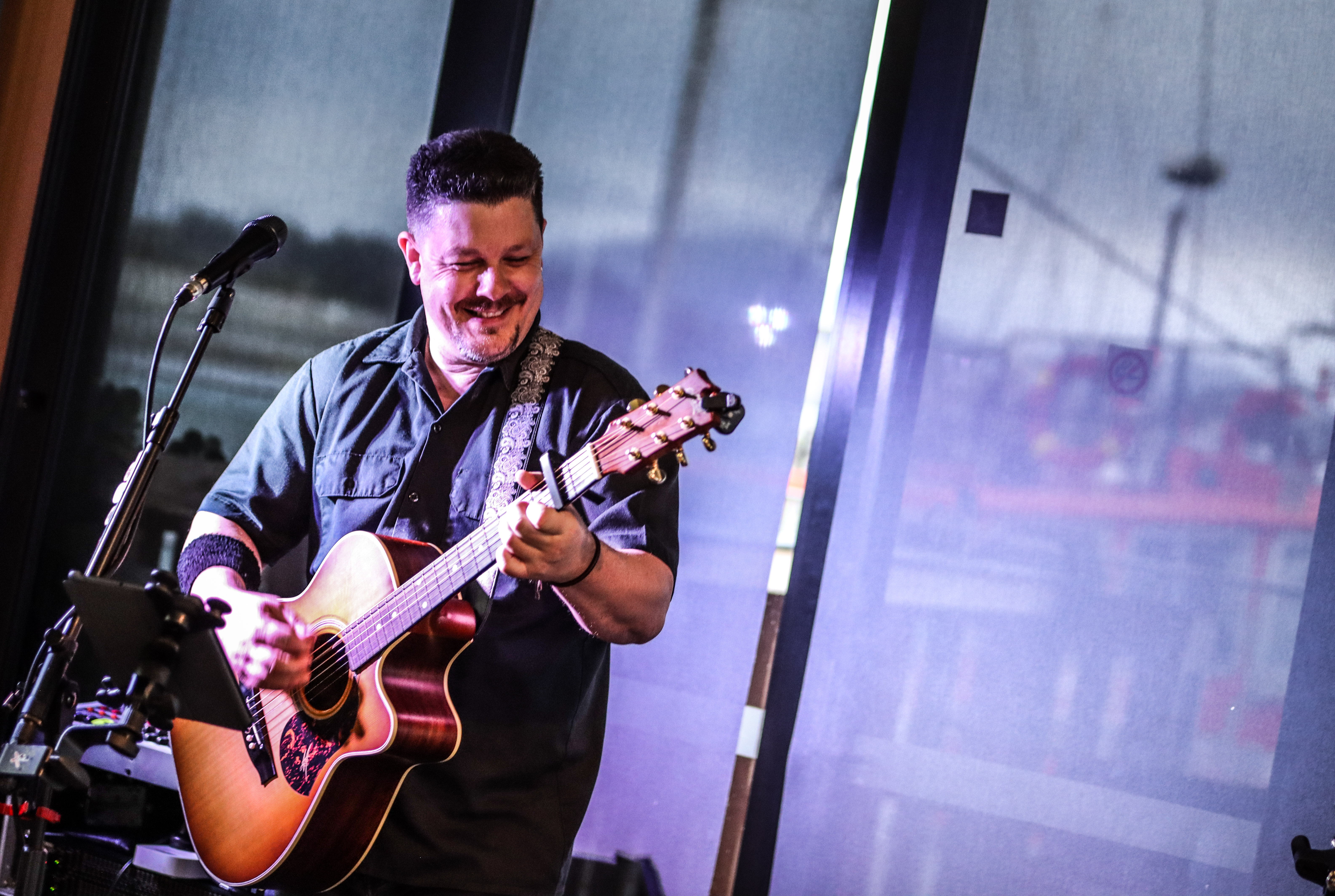 Scott Lewis, singer in Launceston