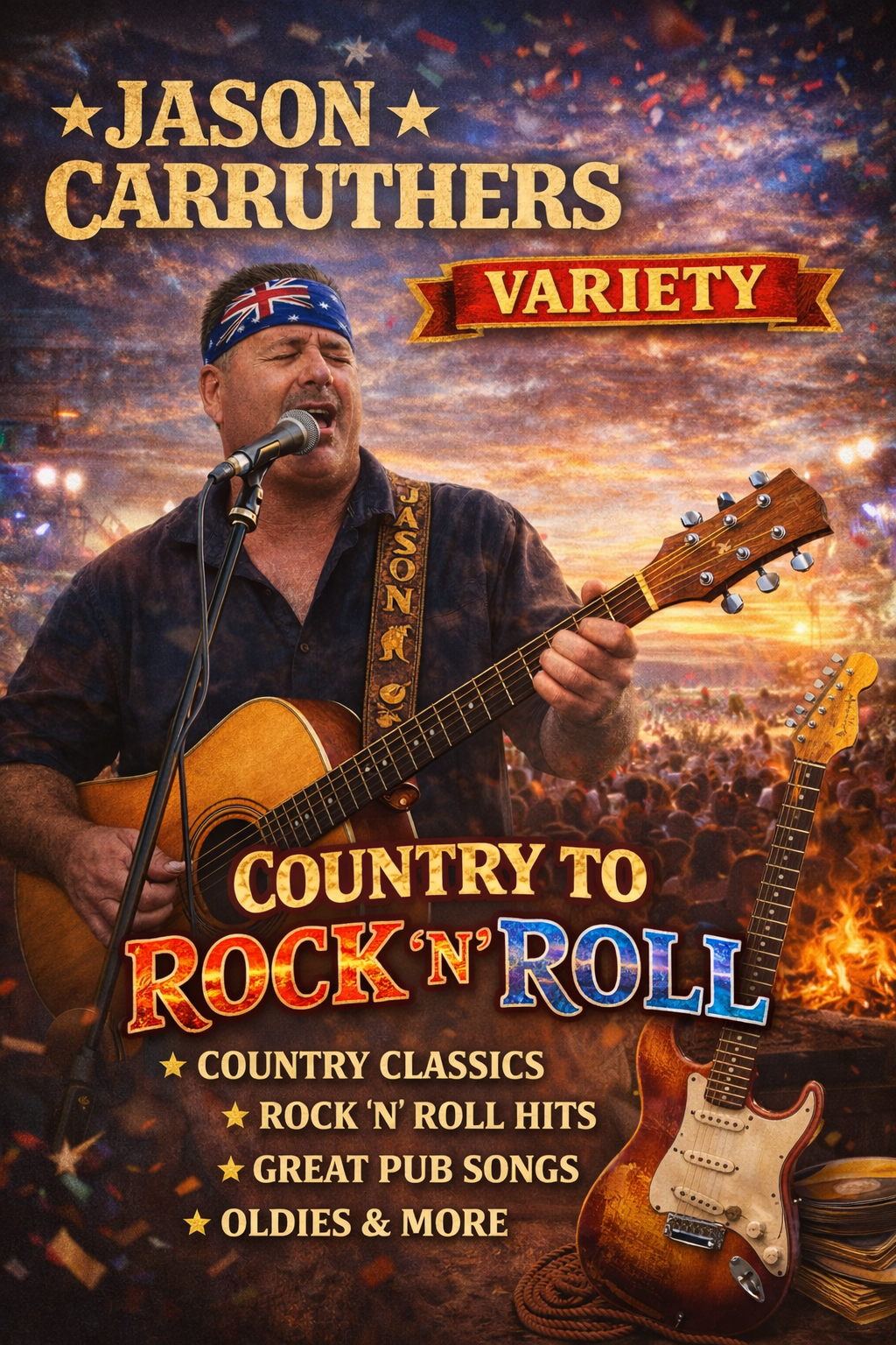 Jason Carruthers Entertainment, singer in Maitland
