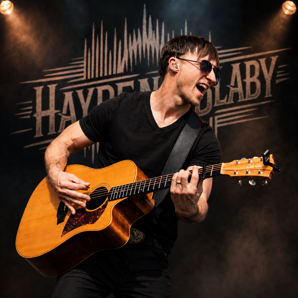 Hayden Blaby, singer in Melbourne