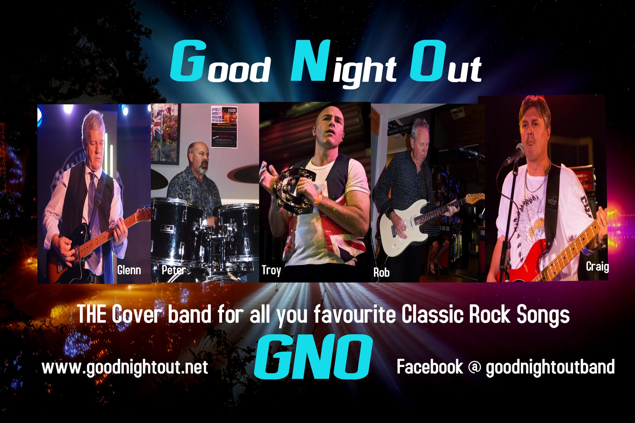 Good Night Out, cover band in Melbourne