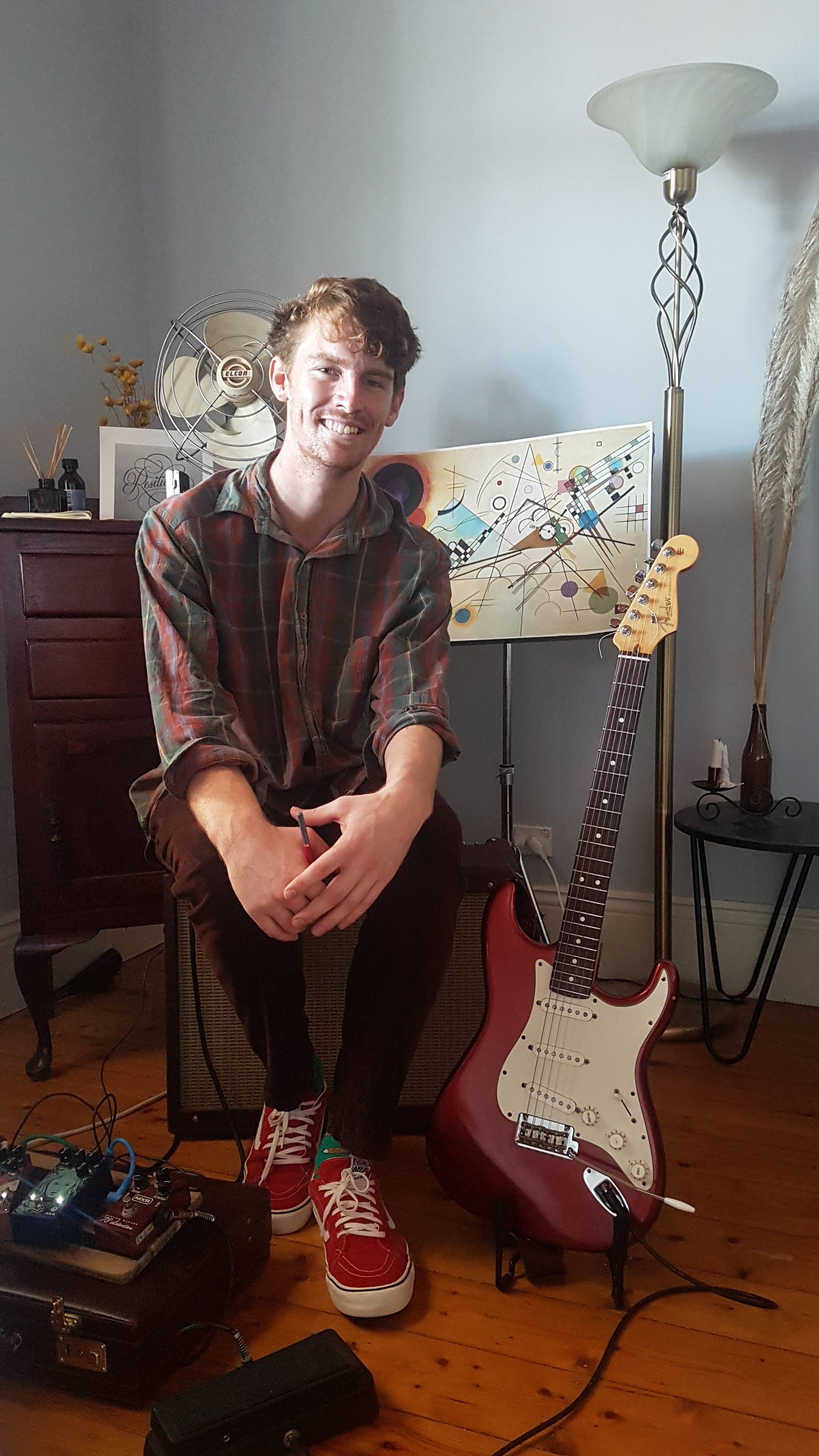 Billy Volkofsky, guitarist in Melbourne