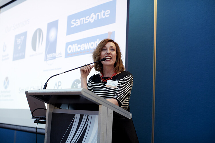 Ailsa Page, mc-master of ceremonies in Melbourne, photo 3