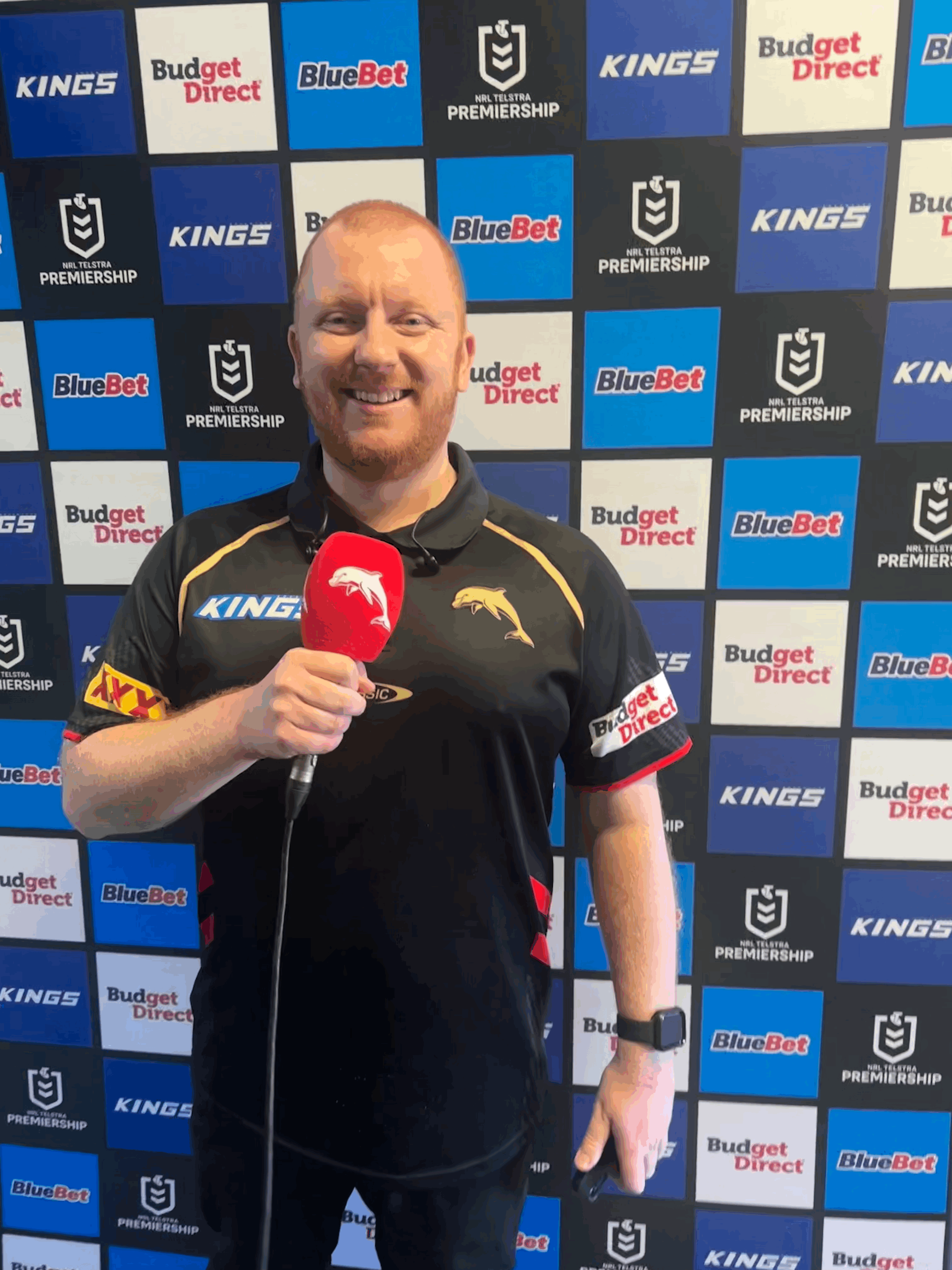 Brad Wood, mc-master of ceremonies in Melbourne