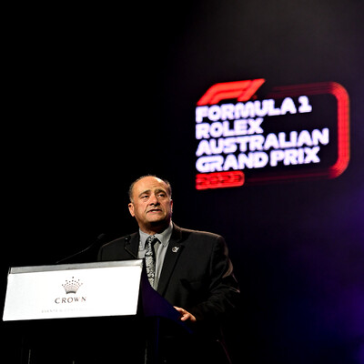 Paul Marinelli, mc-master of ceremonies in Melbourne, photo 2