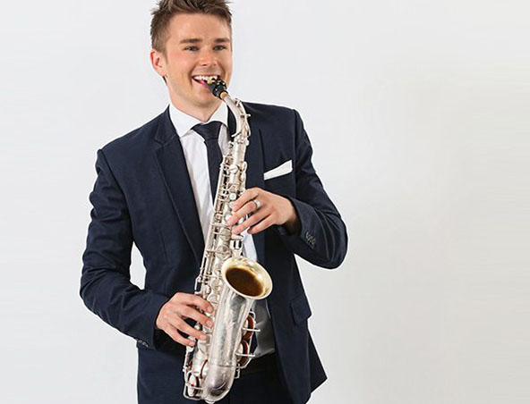 Nathan, saxophone player in Melbourne