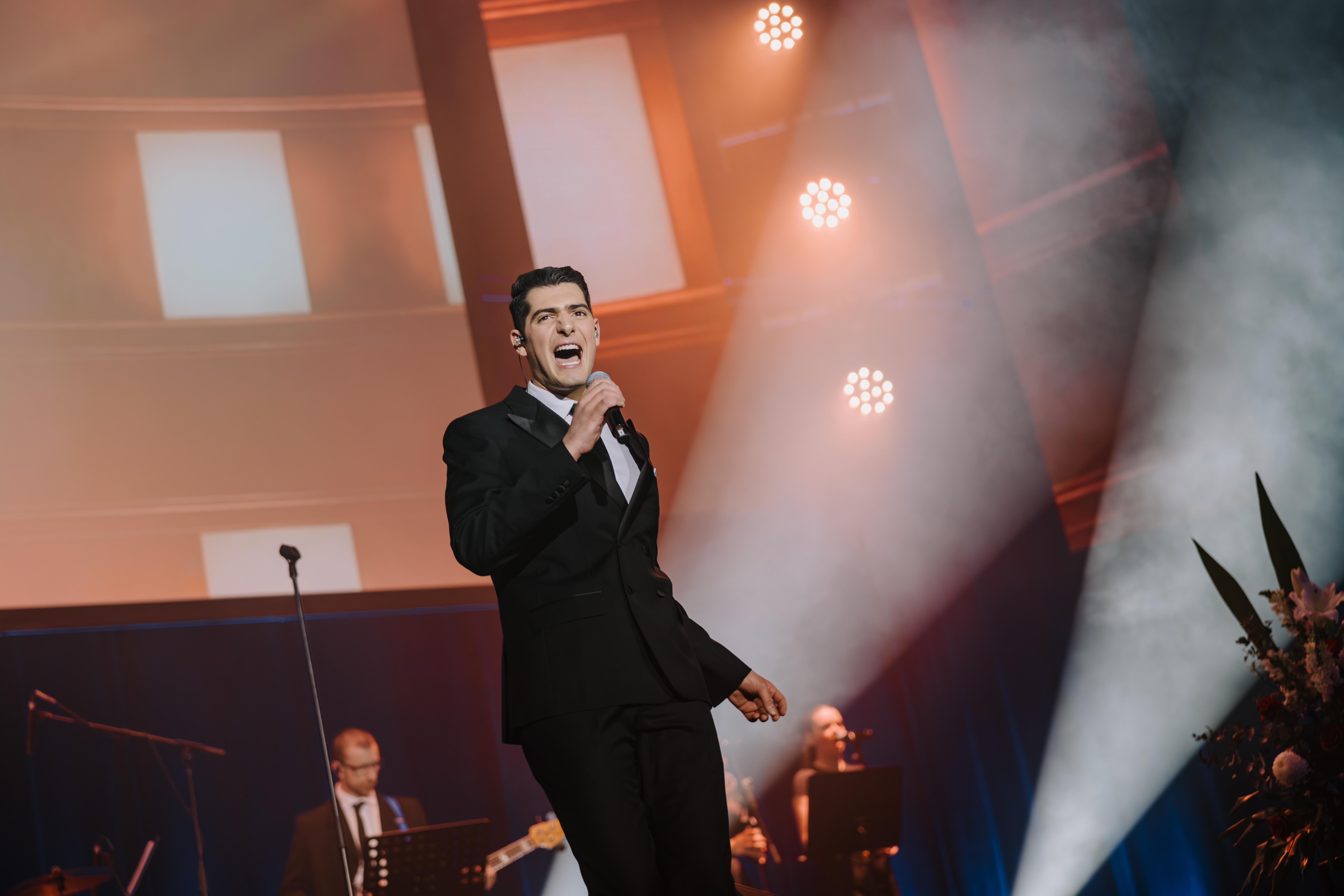 William Le Brun, singer in Melbourne