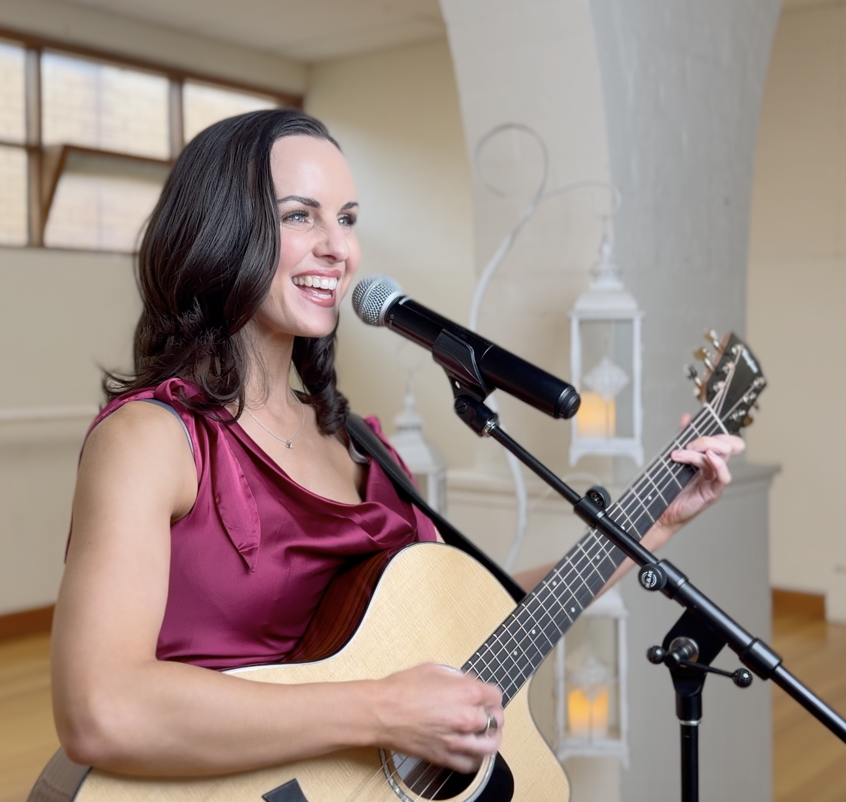 Georgie Walker, singer in Mornington