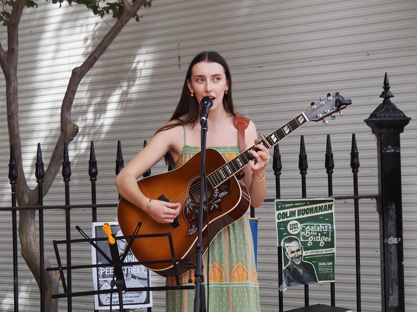 Rose Parker, singer in Newcastle