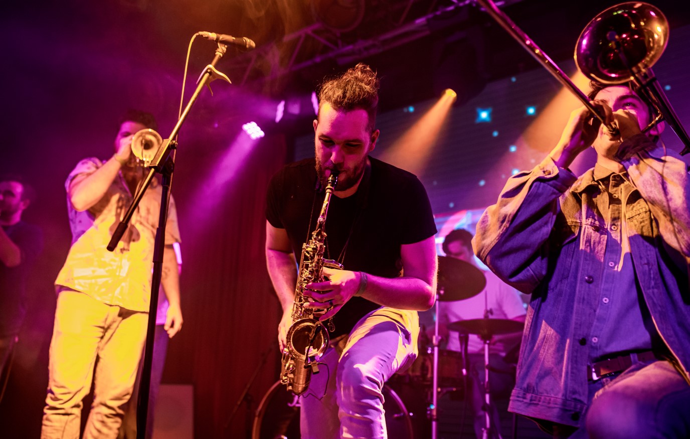 James Sewell, saxophone player in Newcastle