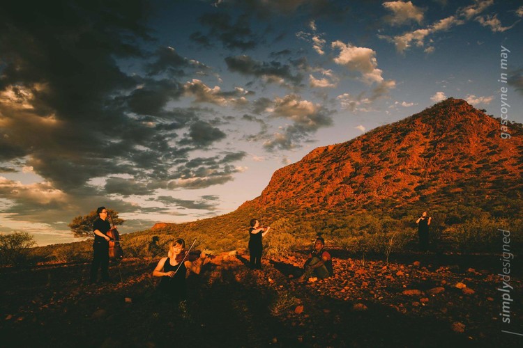 sFOURzando, string quartet in Perth, photo 2