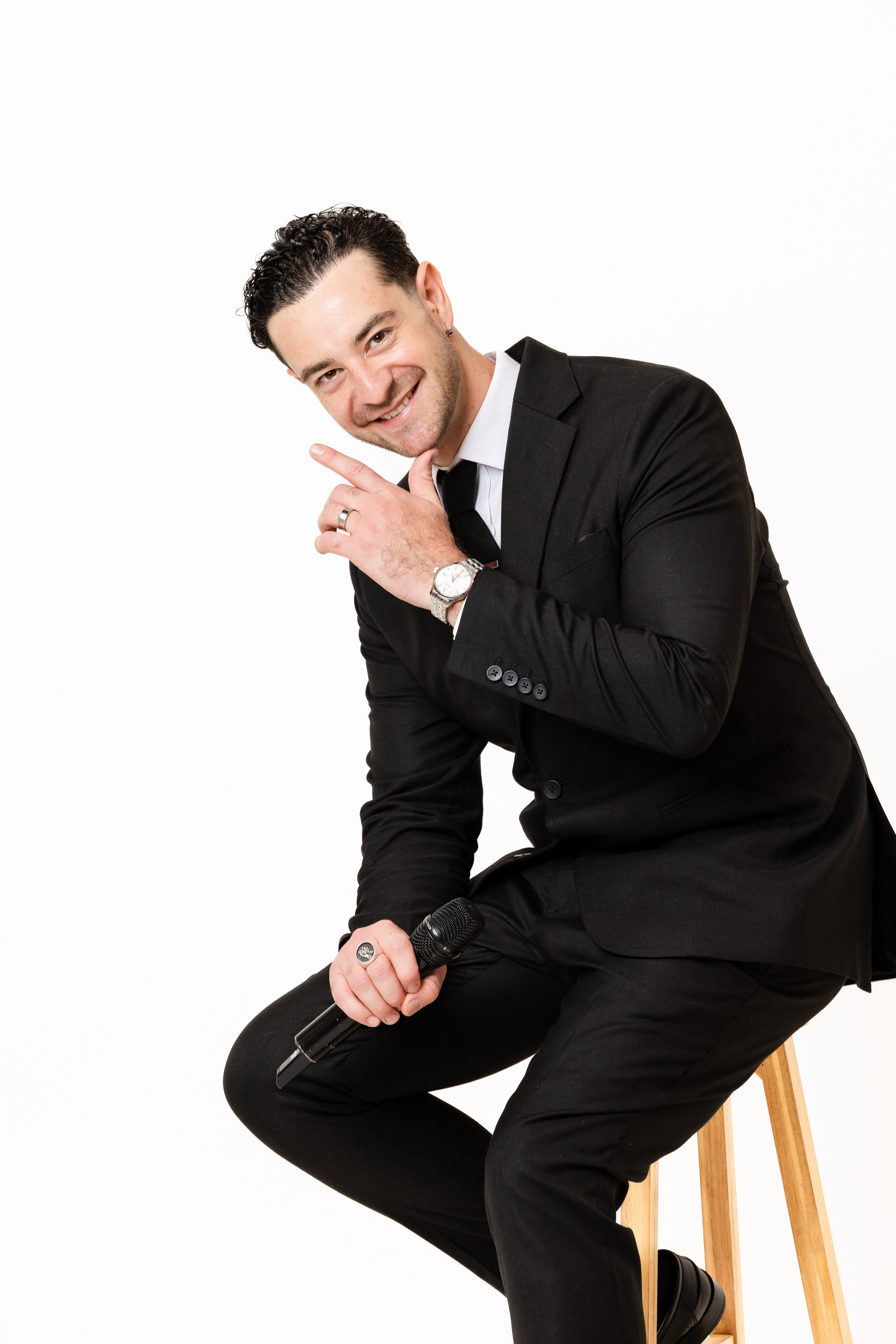 Stian Macshane, comedian in Perth