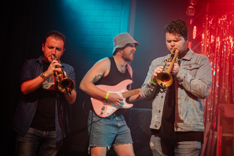 Brass Party, cover band in Perth, photo 3