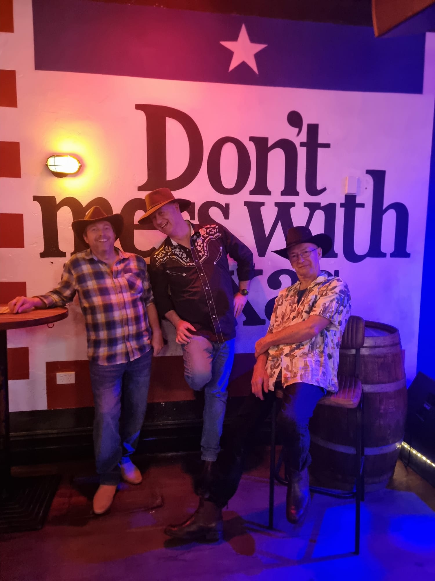Justin Davies & The Bush Bashers, cover band in Perth