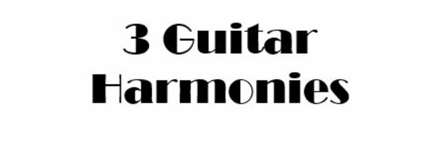 3 Guitar Harmonies, musical trio in Perth