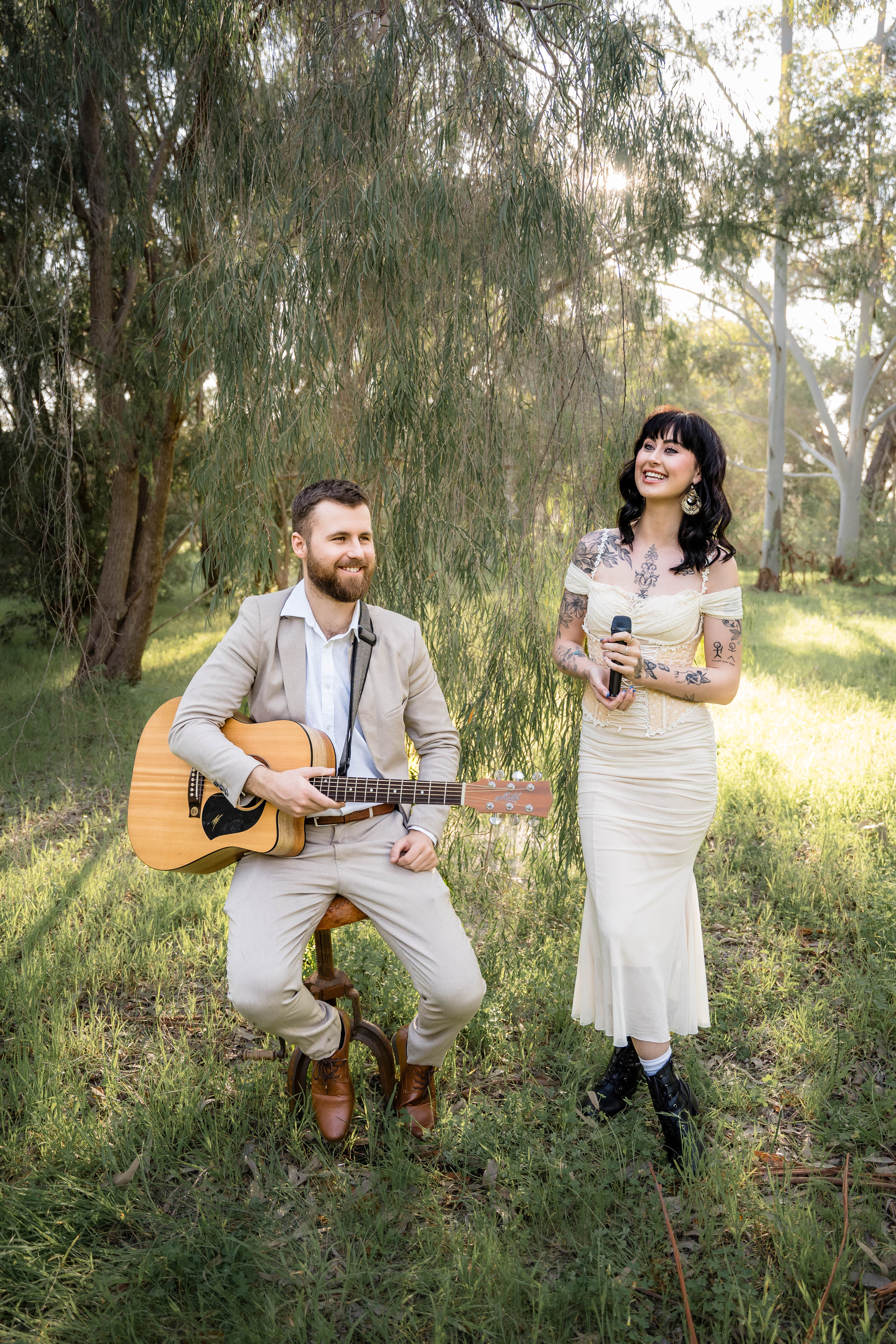 Saskia & Curtis, musical duo in Perth
