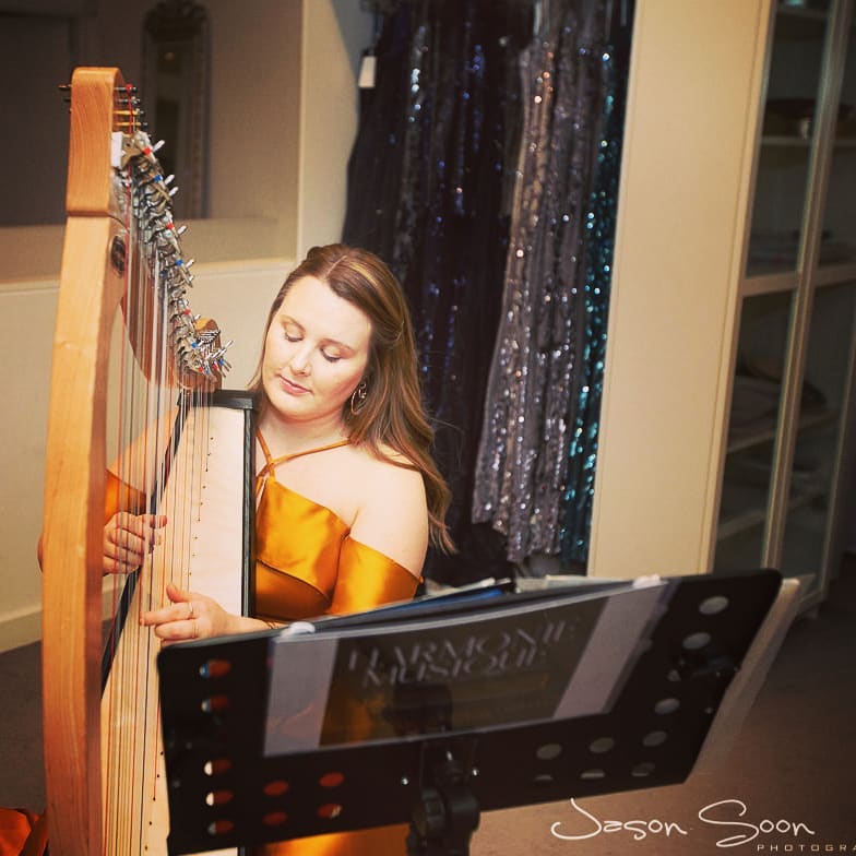 Harmony Sounds, harp player in Perth