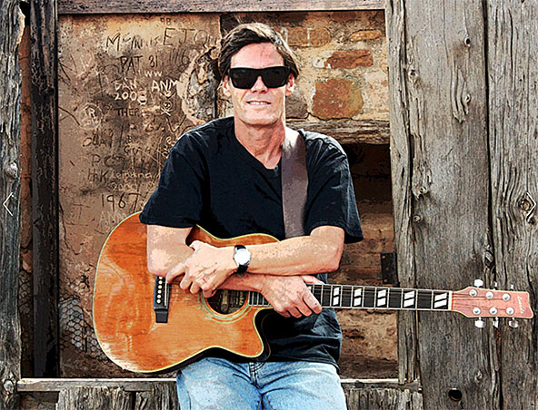 Kim Mainwright, instrumental guitar player in Perth