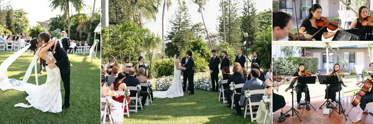 Melaleuca Strings, wedding band in QLD, photo 3