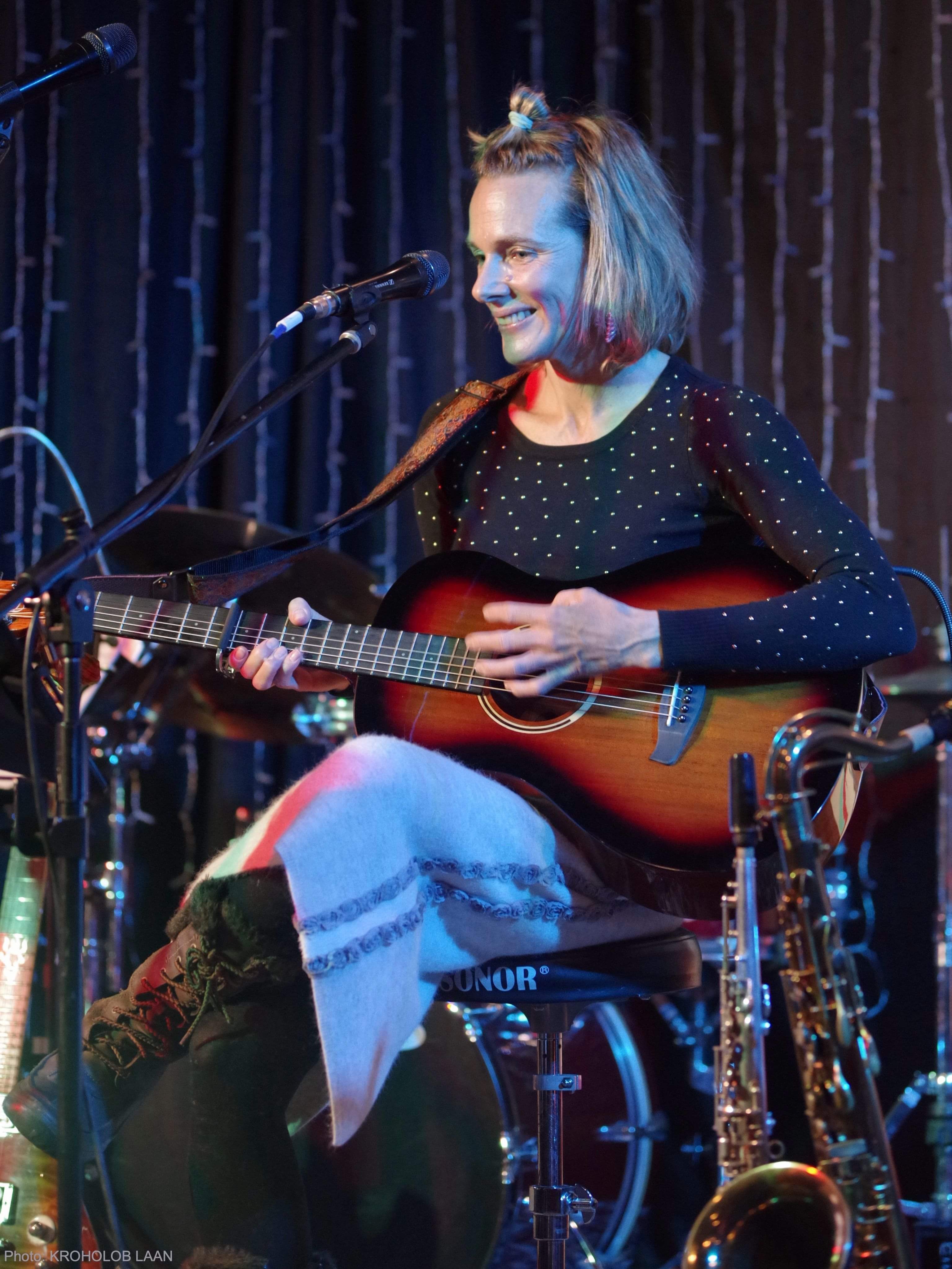 Misty Elliss, folk singer in Secret Harbour