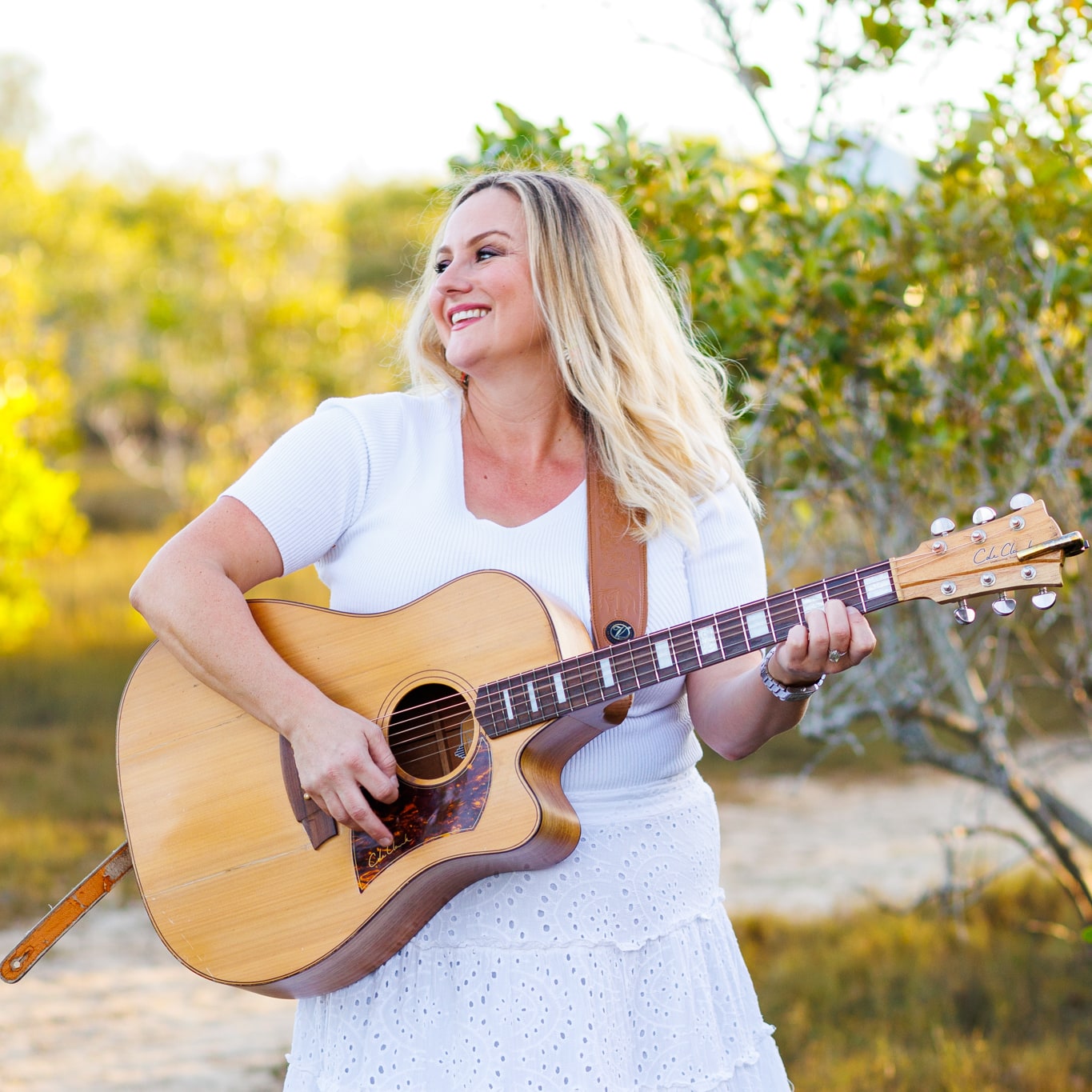Amanda Jensen, musical soloist in Sunshine Coast