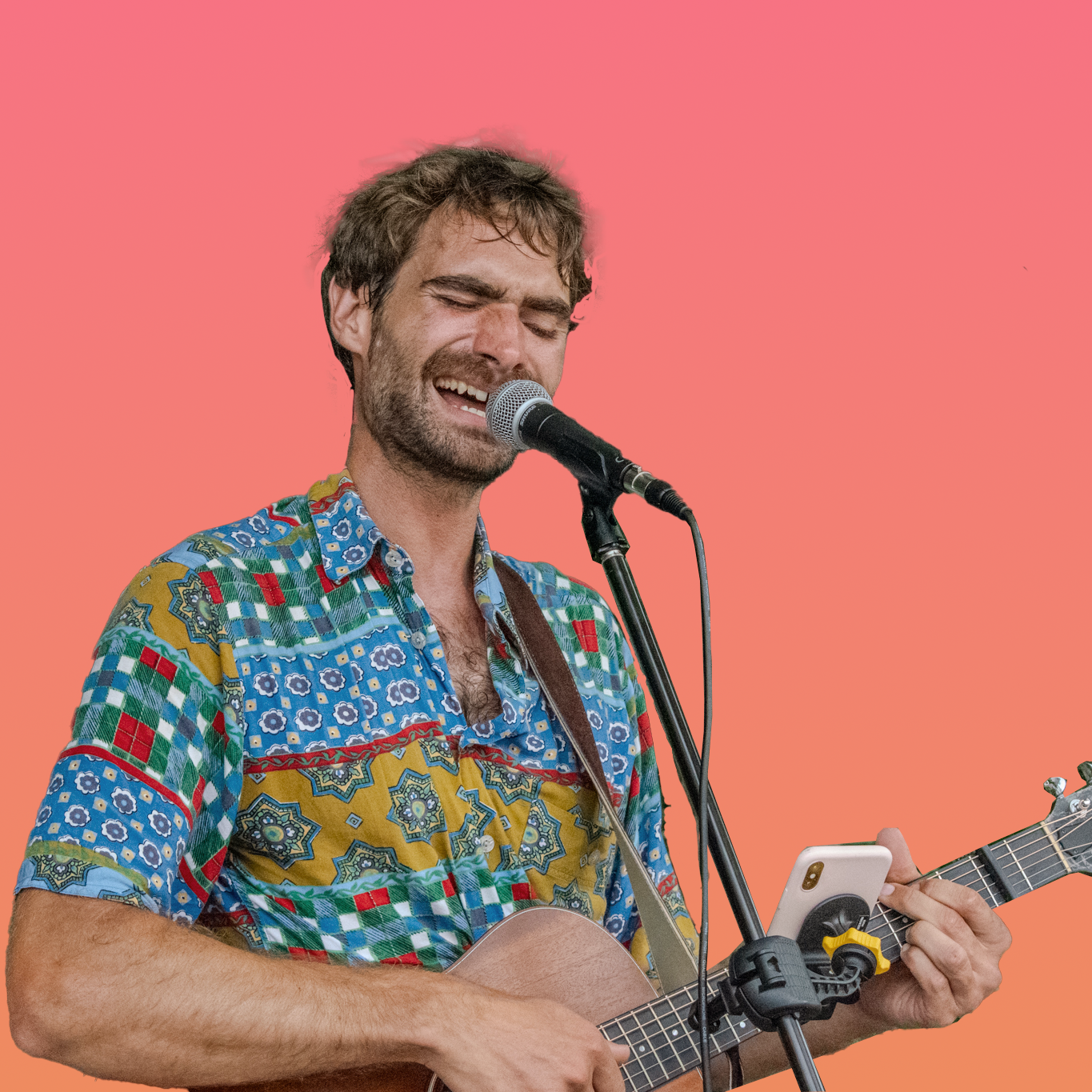 Francisco Xifra, folk singer in Sunshine Coast